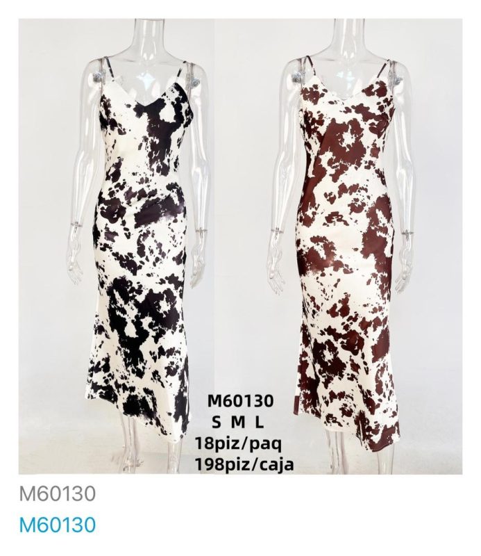 Vestido con estampado-M60130