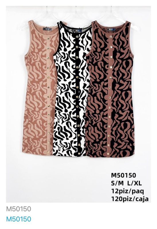 Vestido con estampado-M50150