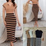 Vestido a Rayas-A1635 - 1