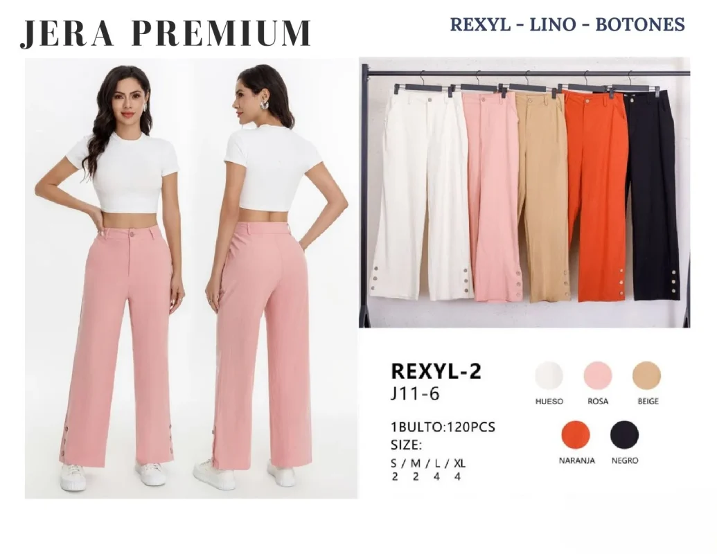 REXYL-2-NARANJA - Jeans Corte acampanado Jera Premium-6-REXYL-2-NARANJA