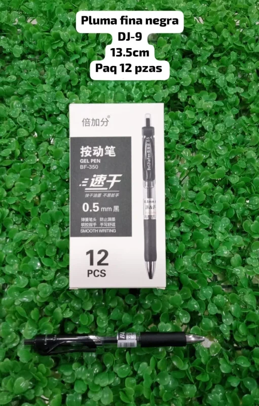 Pluma Fina Negra-DJ-9