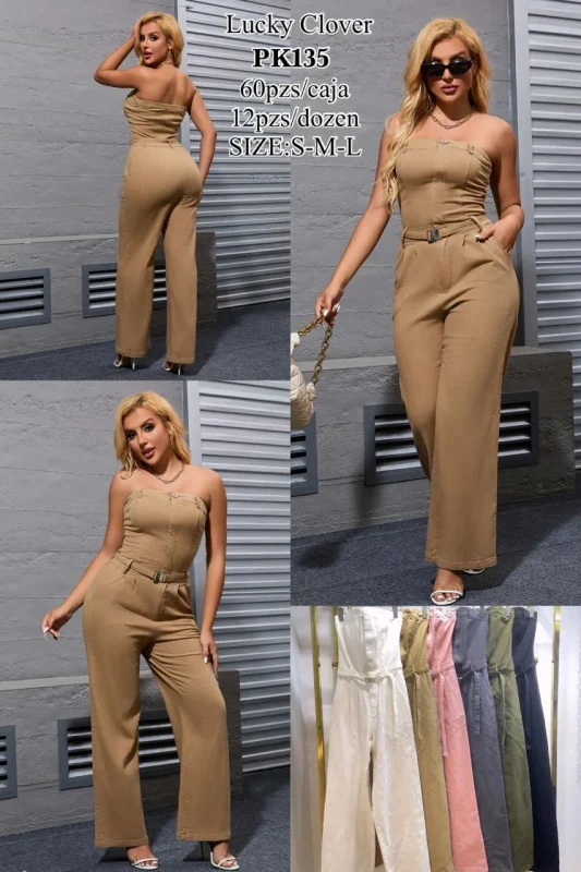 Jumpsuit con Cinturon-PK135