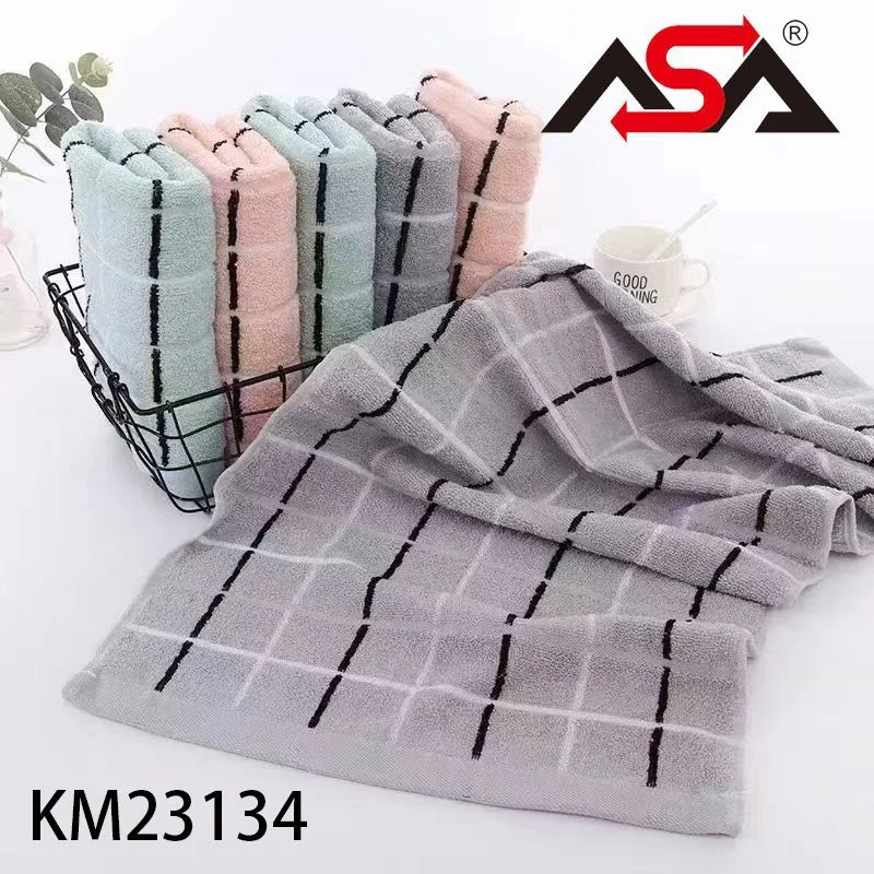 Toalla de baño con diseño geométrico-1-KM23134