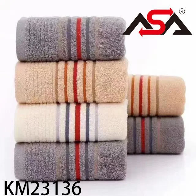 Toalla de baño con rayas-0-KM23136