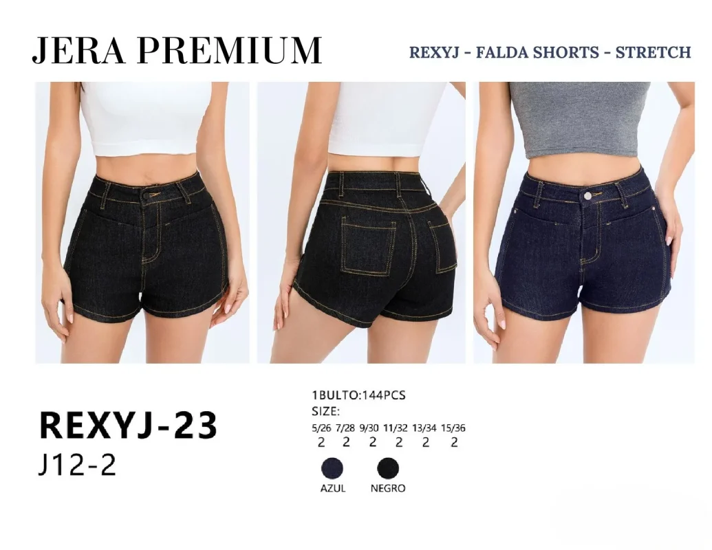 REXYJ-23-AZUL - Short Dama Jera Premium-6-REXYJ-23-AZUL