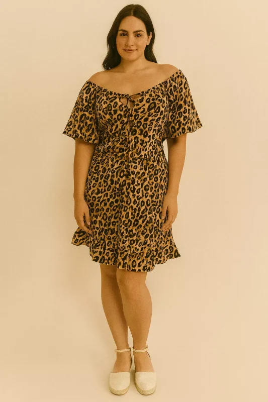 Vestido Animal Print-JS-17