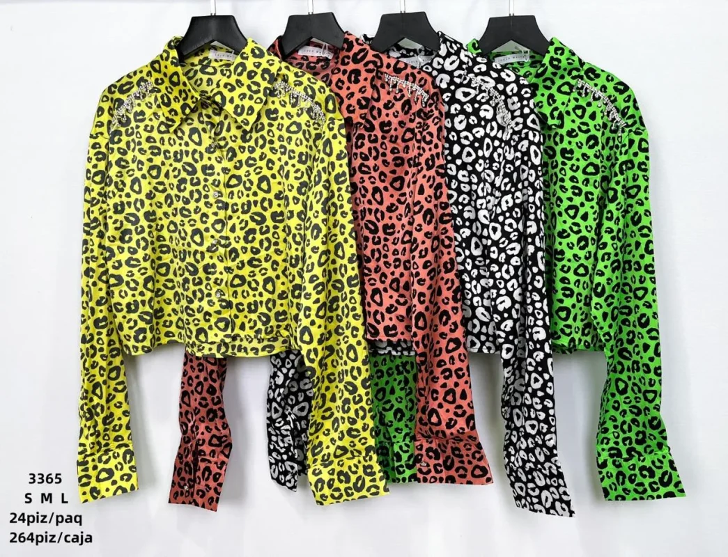 Camisa Estampado Animal-3365-1-3365