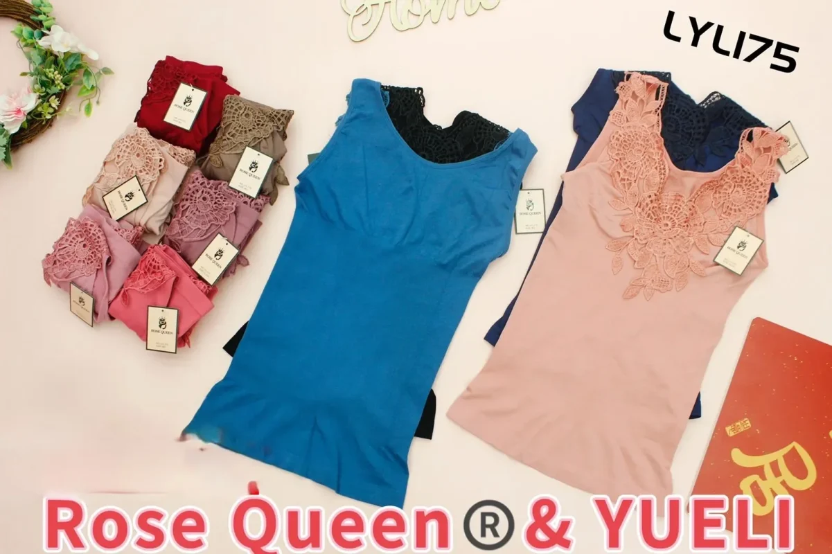 Blusas Tipo Faja Con Encaje-LYL175