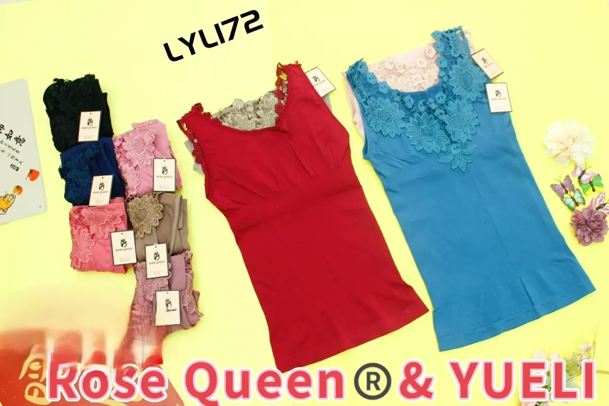 Blusas Tipo Faja Con Encaje-LYL172