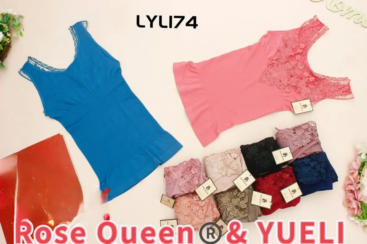 Blusa Tipo Faja Con Encaje-LYL174