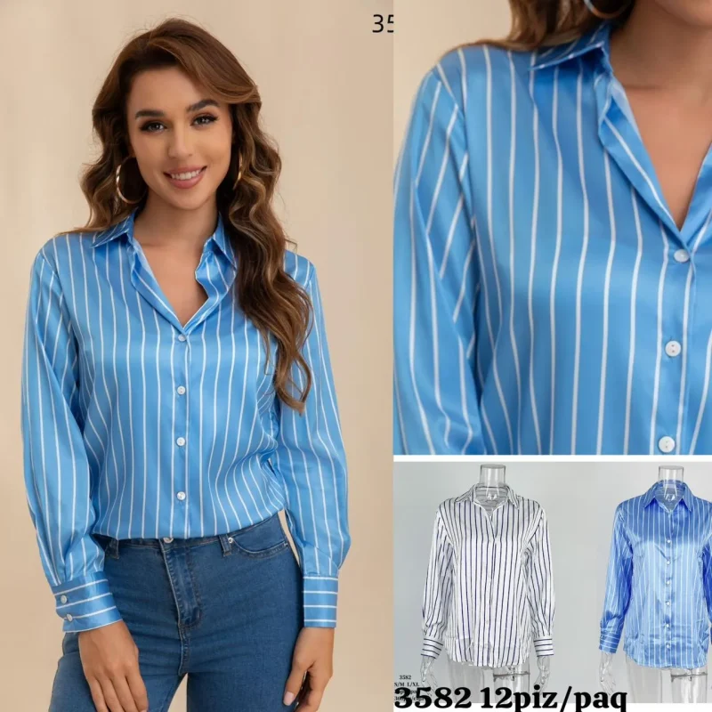 Blusa Rayada Elegante-3582-0-3582