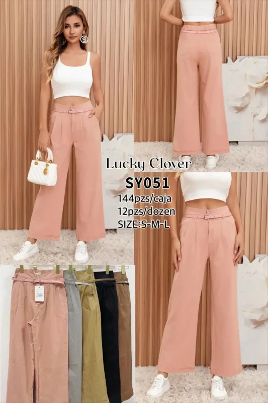 Pantalones Elegantes Mujer-SY051