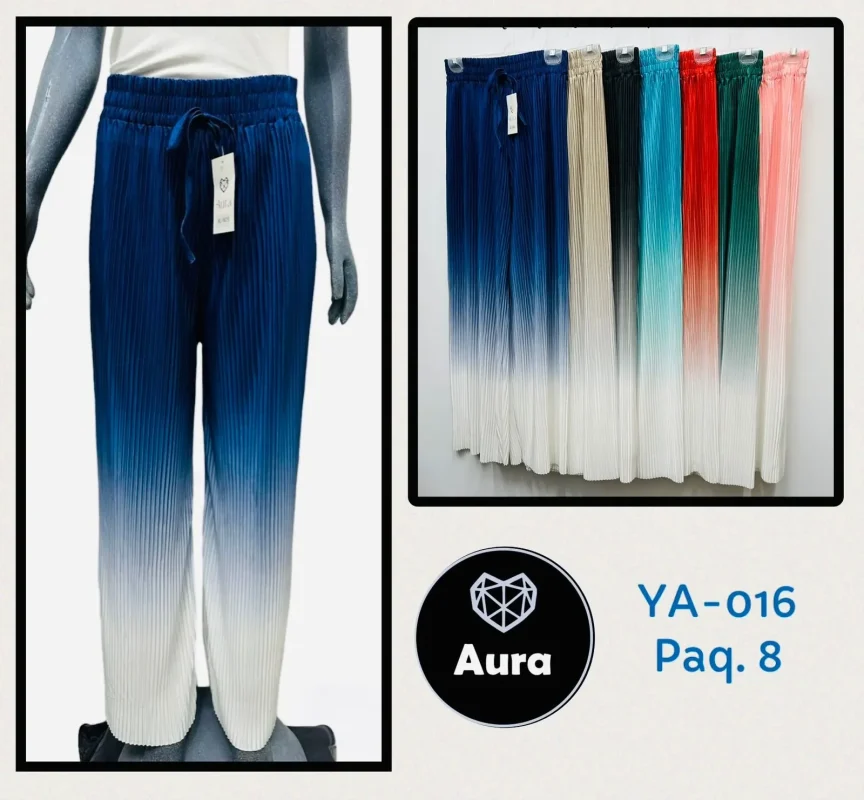 Pantalon Plecado Colorido-0-YA-016
