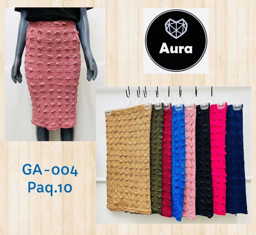 Falda Texturizada-GA-004