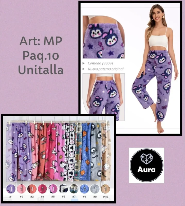 Pijama Estampada Colorida-0-MP