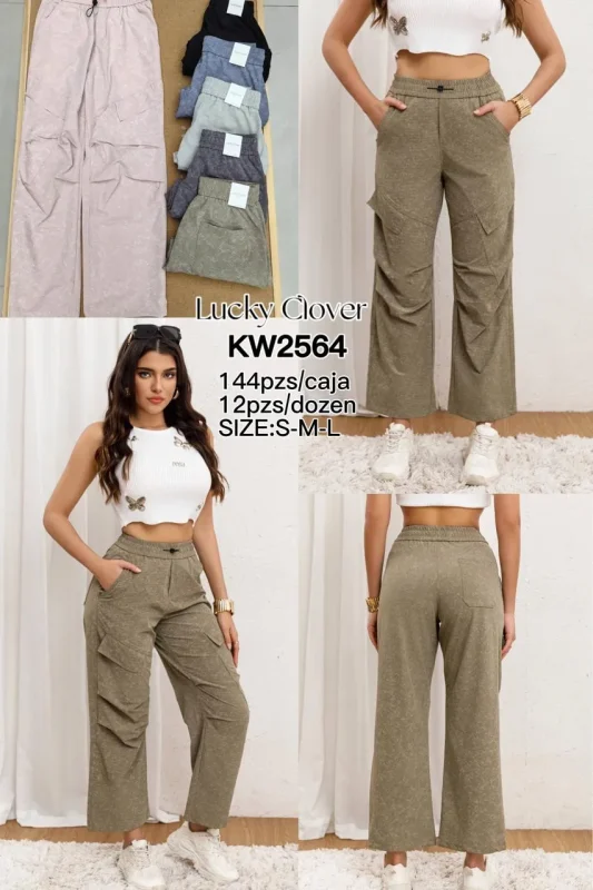 Pantalón Cargo Moda-KW2564