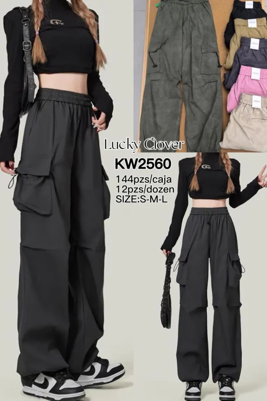 Pantalones Cargo Modernos-KW2560