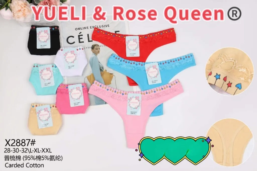 Tanga Encaje Colores-0-X2887