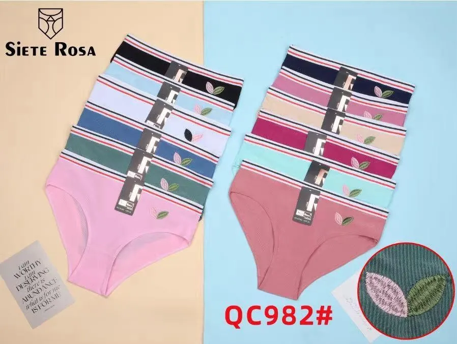 Pantaleta Dama Flor-QC982