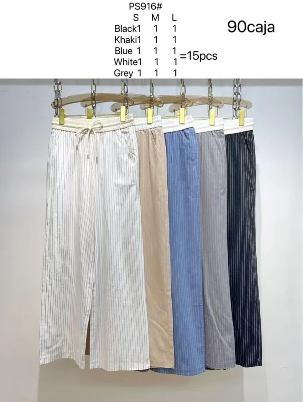 Pantalón Palazzo Rayas-PS916