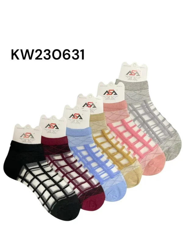 Calcetines tobillo con diseño-KW230631