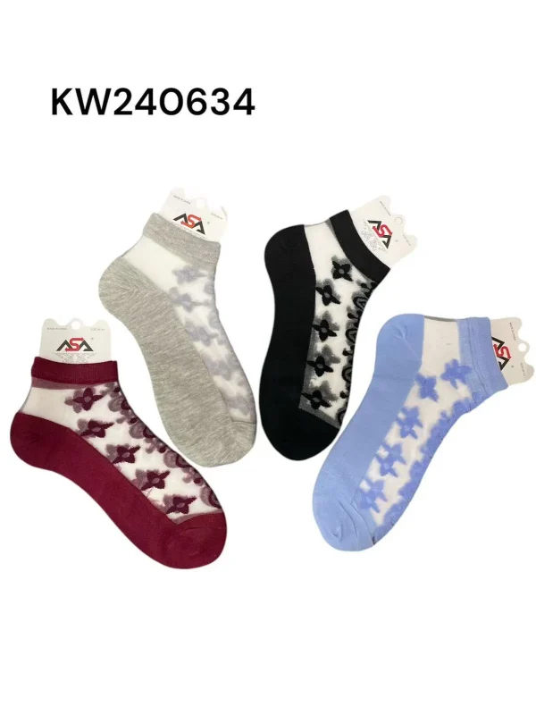 Calcetines tobillo con diseño-KW230634