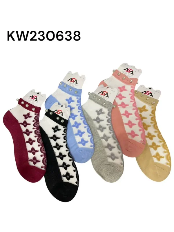 Calcetines de colores con diseño variado-KW230638
