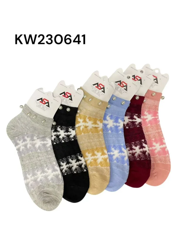 Calcetines tobillo con diseño-KW230641