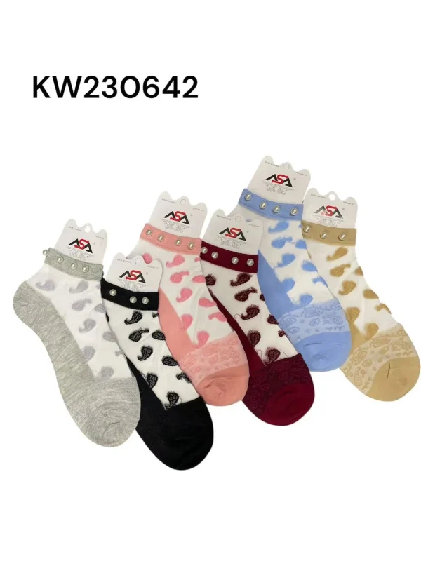 Calcetines tobillo con diseño-KW230642