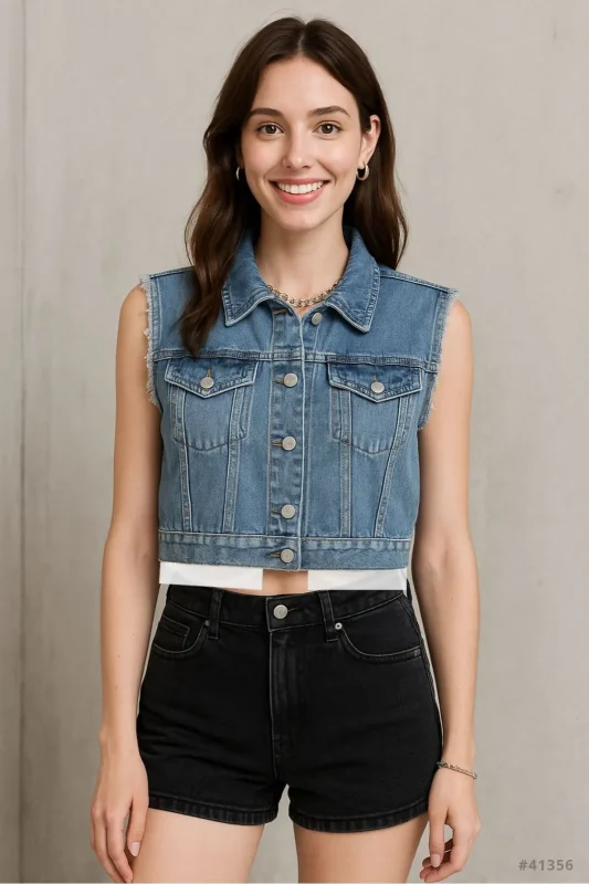 Chaleco de mezclilla-41356
