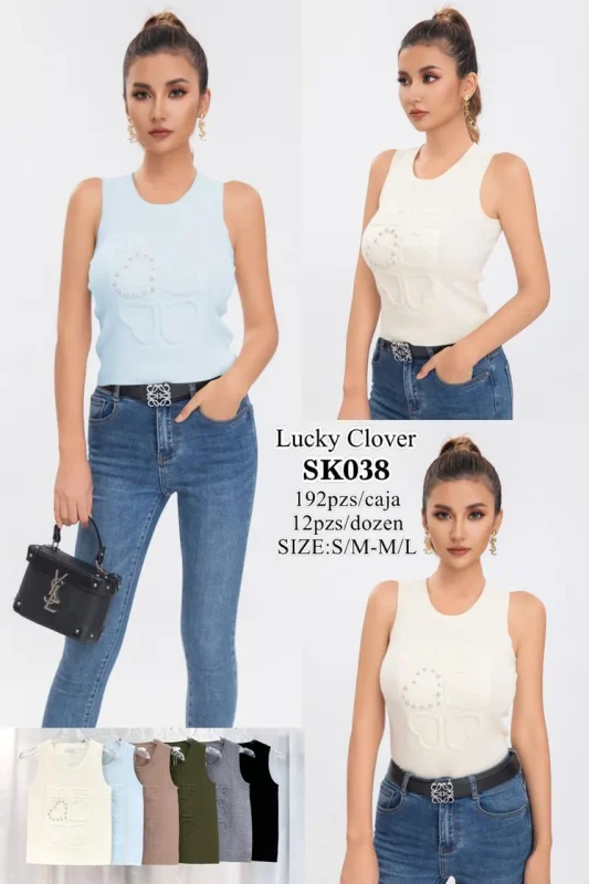 Blusa con detalle de corazon-SK038