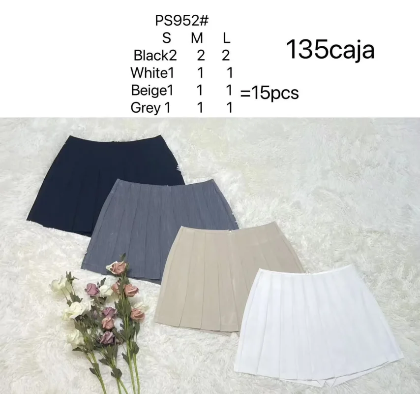 Faldas plisadas-PS952