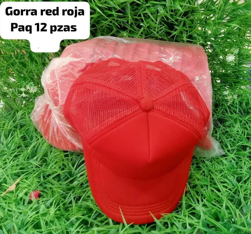 Gorra red rosa-Gorra-red-roja