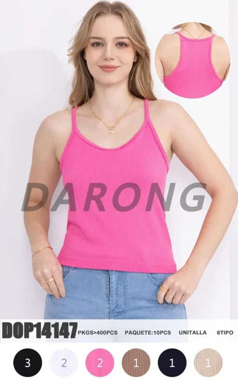 Blusa de tirantes-DOP14147