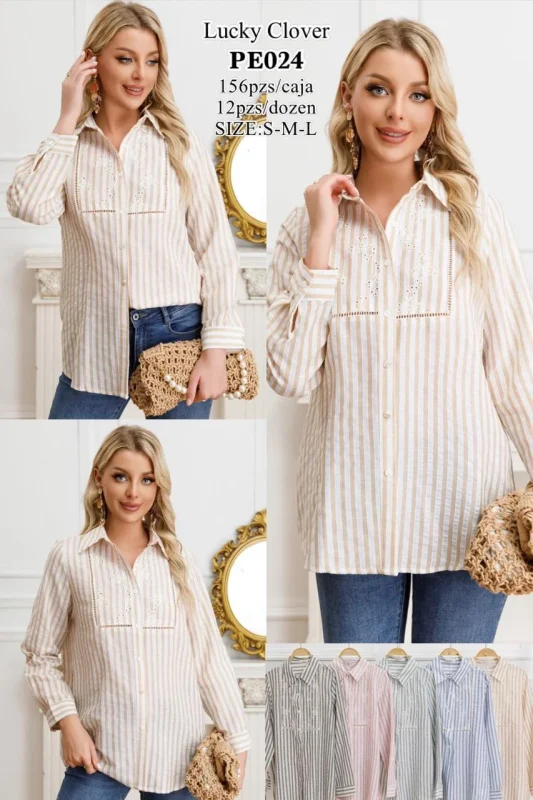 Camisa de Lucky Clover-PE024