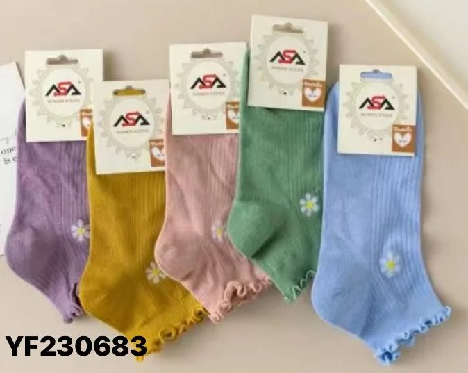 Calceta Dama Florecita-YF230683