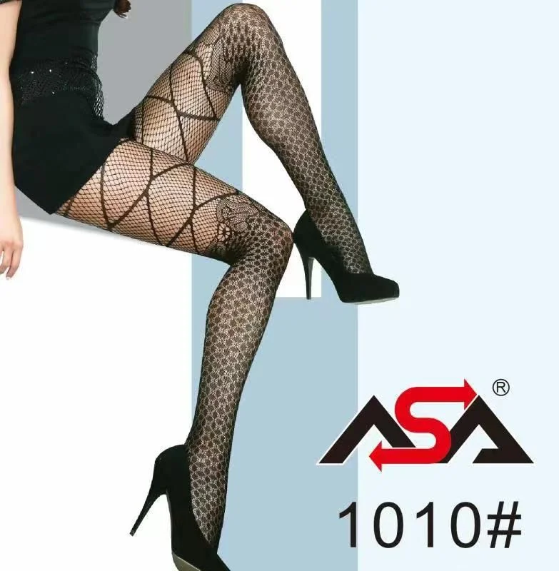 Medias de red con patrones-1010