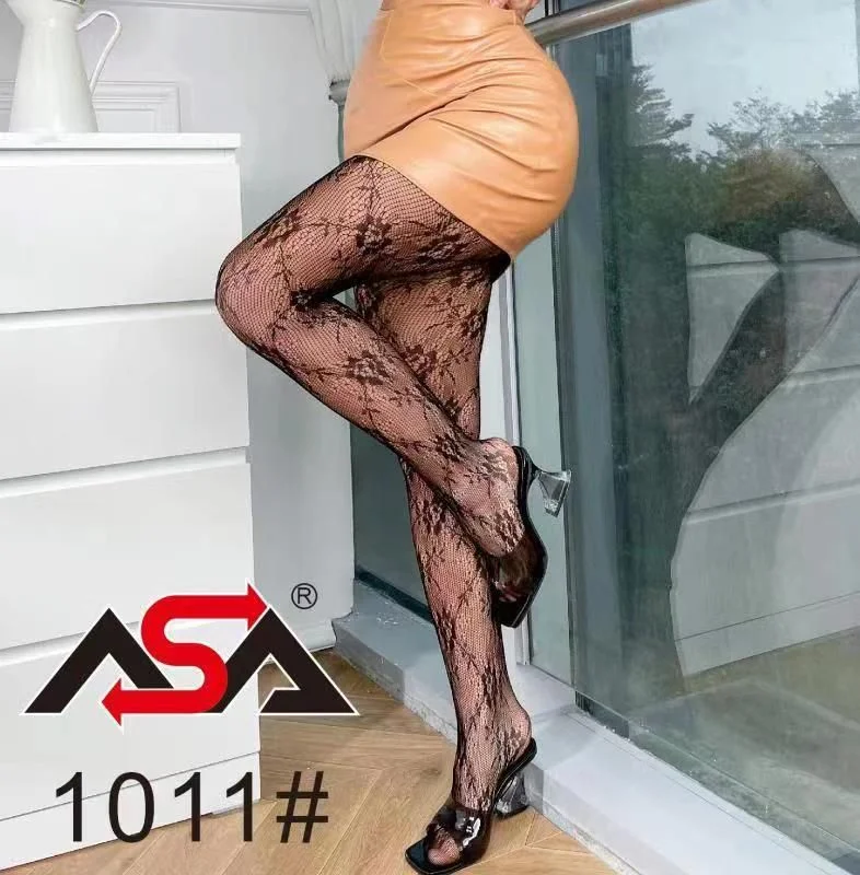 Medias de red con patrones-1011