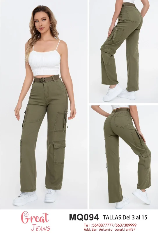 Pantalon cargo-MQ094