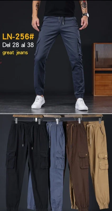 Jogger bolsas cargo-LN-256