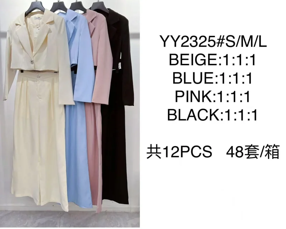 Conjunto formal blazer y pantalon-YY2325