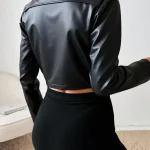 Chamarra corta para mujer-DS3109 - 3