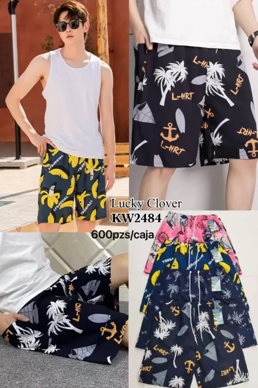 Shorts Estampados Hombre-KW2484