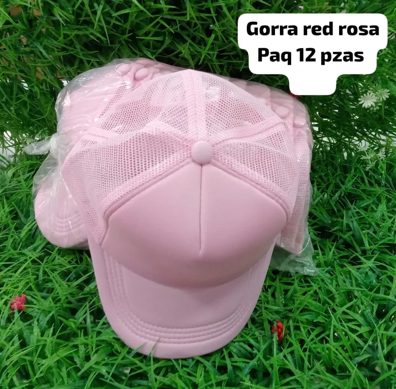 Gorra red rosa-Gorra red rosa