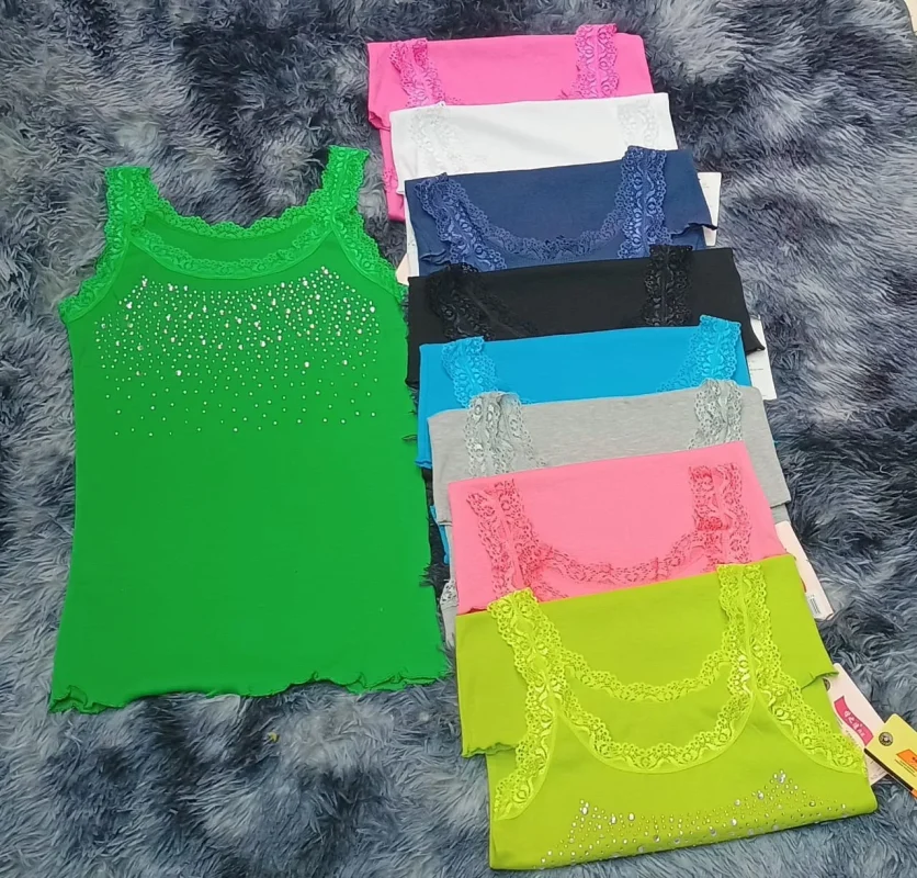 Camiseta basica con perlas-CD 174