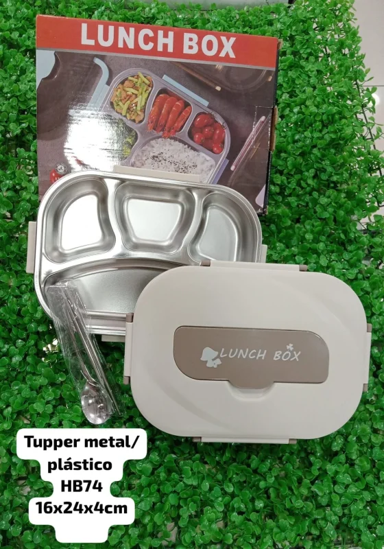 Tupper metal plastico-HB74