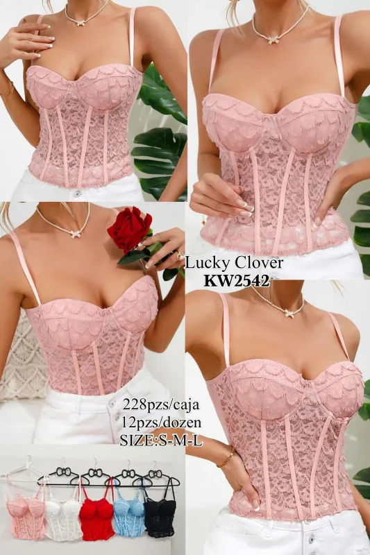 Blusa De Encaje-1-KW2542