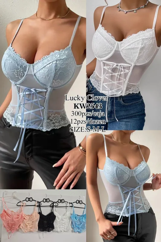 Blusa Corset Sexy-KW2543