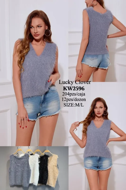 Blusa Sin Mangas-KW2596