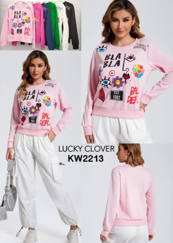 Sudadera Colorida-KW2213